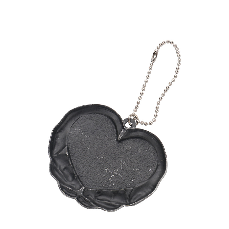 Heat Transfer Blank Angel Wings Holding Heart Pendant European and American Car Accessories Cross-Border Amazon Hot Seller