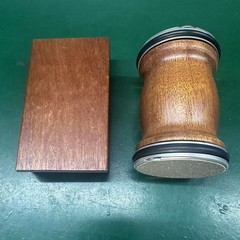 Sapele ハンギングループタイプ エメリー磁気ローラー砥石ツール ローラー研ぎ器 研削片 2 個付き