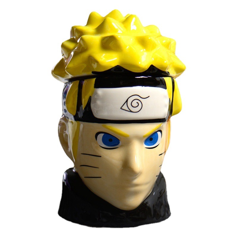 Estrictamente seleccionado Naruto nartuo Taza de cerámica taza de agua estilo Naruto anime creativo taza periférica