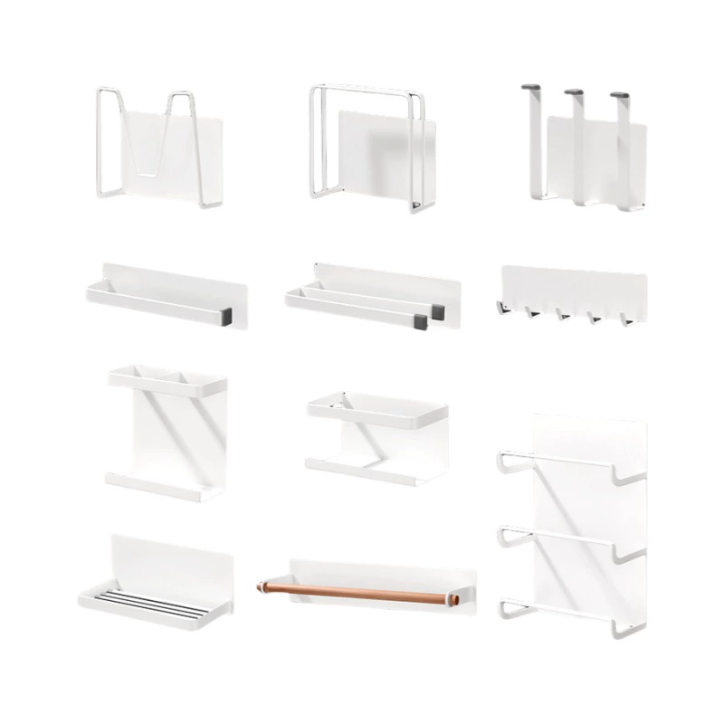 Wall-mounted Magnetic Storage Rack Countertop No-drill from Yomiego