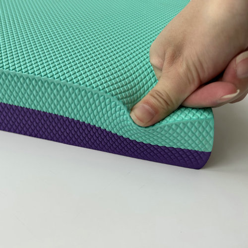 Balance pad, soft tread, abdominal wheel, fitness flat support, widened and thickened high elastic pad, sports training kneeling pad, balance pad