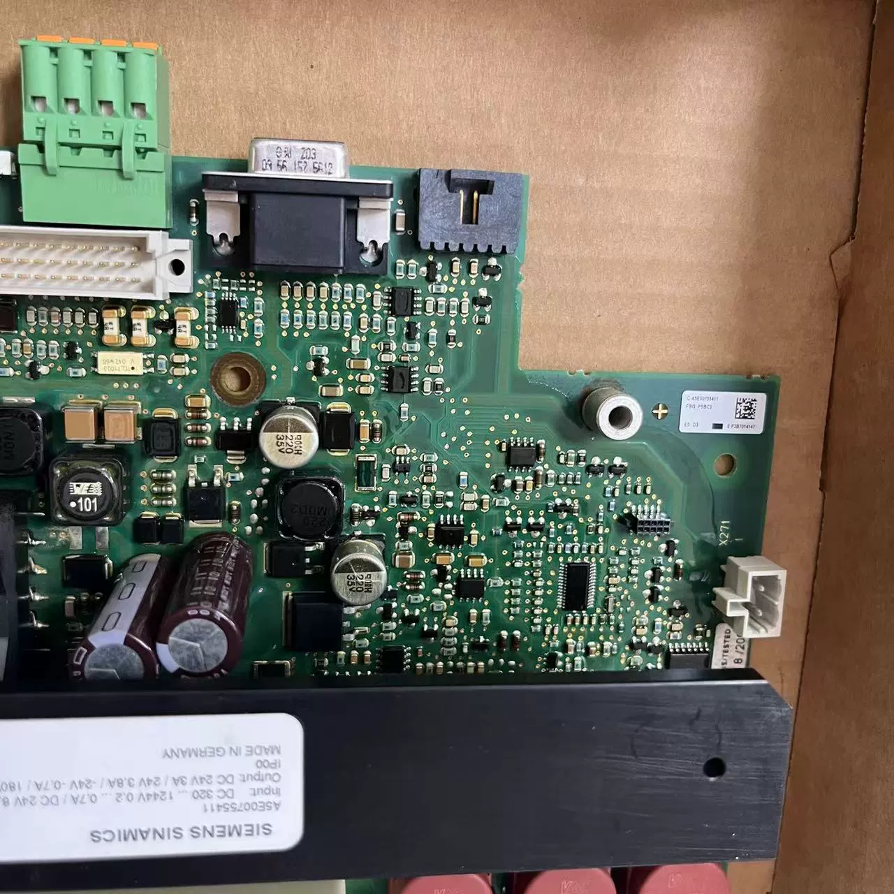 Инверторная плата Siemens S120 A5E00755411, оригинал, разборка