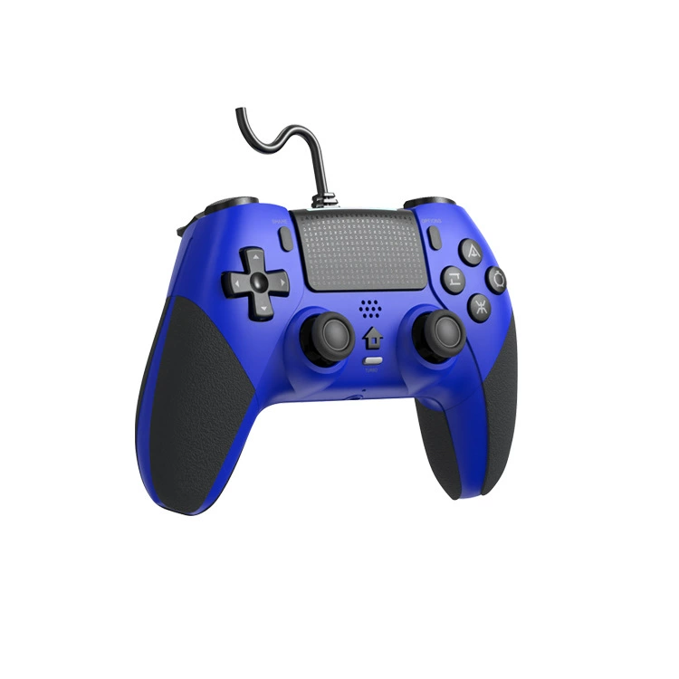 P4 wired game controller P4 wired handle is plugged in and play P4 wired handle with macro programming vibration function
