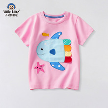 儿童夏装t恤女童卡通印花短袖女童短袖夏季2025新款T恤儿童t恤