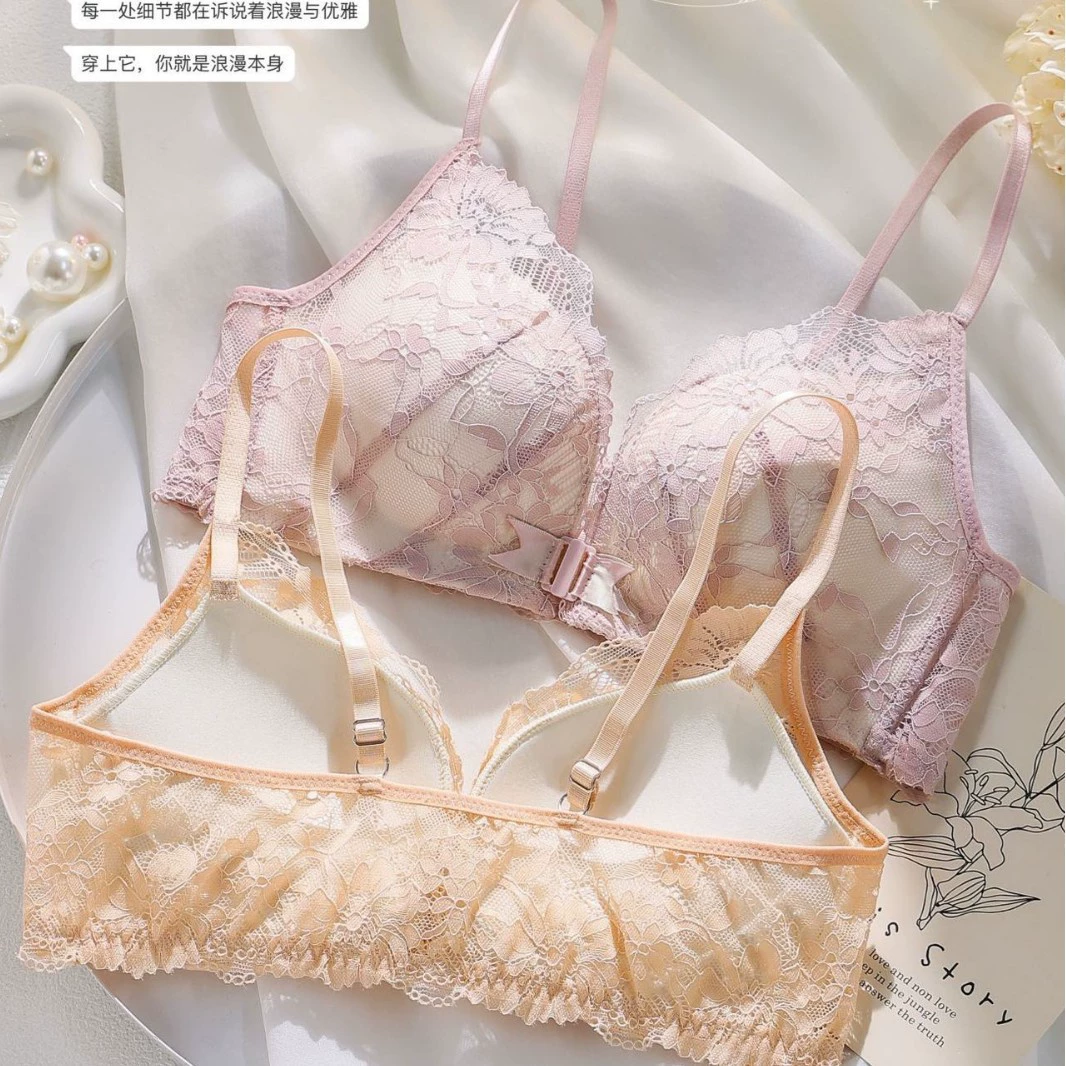 (Cross-border trading), lace push up bra, wireless bra