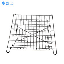 铁制六层可折叠书架商超书店图书展示家用摆台画册展架铁艺杂志架