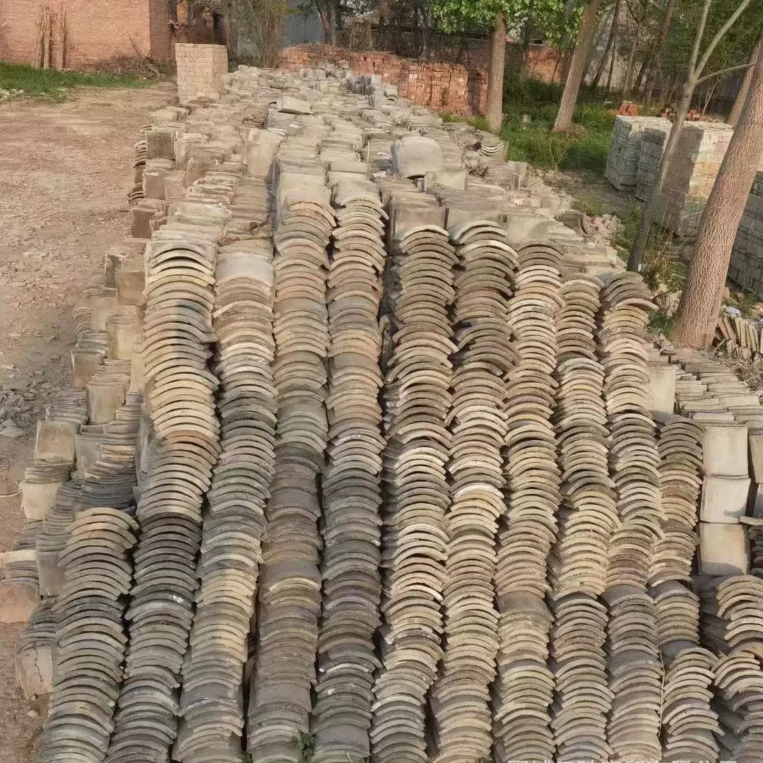 肥城老青瓦旧青瓦批发铺地小青瓦仿古瓦出售各种旧石材批发