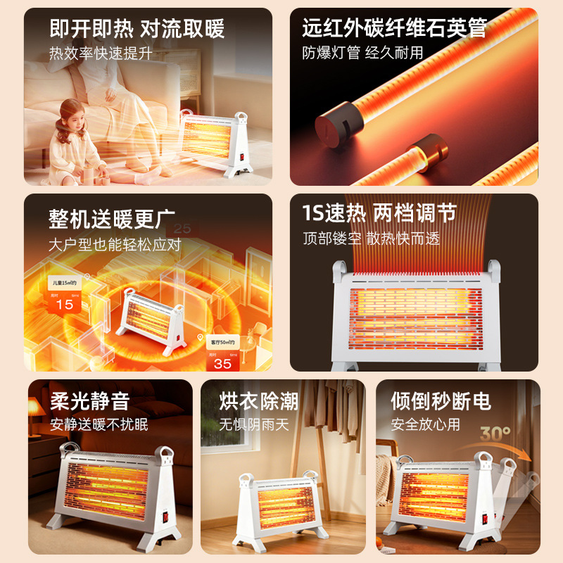 Camel Convection Room Heater with Fan 4