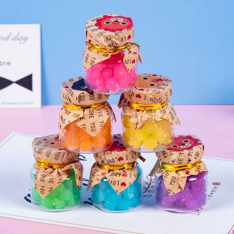 Бутылка желаний Stars Sugar Gold Sugar Fruit Card Network Red 12 созвездий сахар может быть упакован оптом