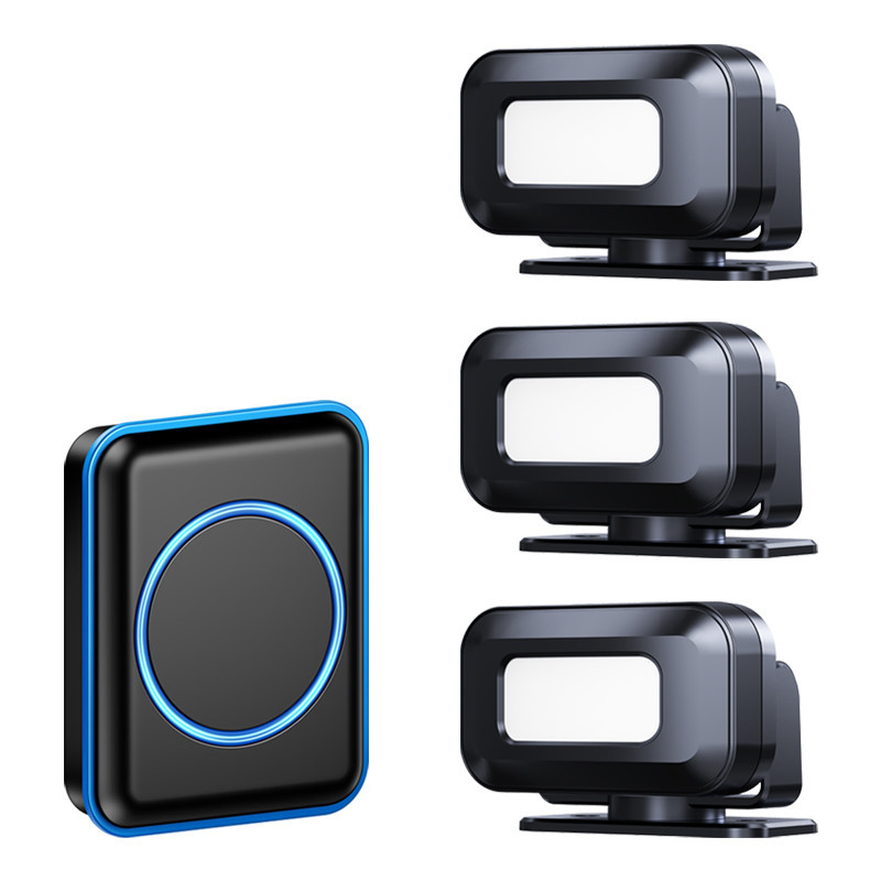 分体式店铺进门迎宾器欢迎光临感应器无线红外防盗报警器感应门铃