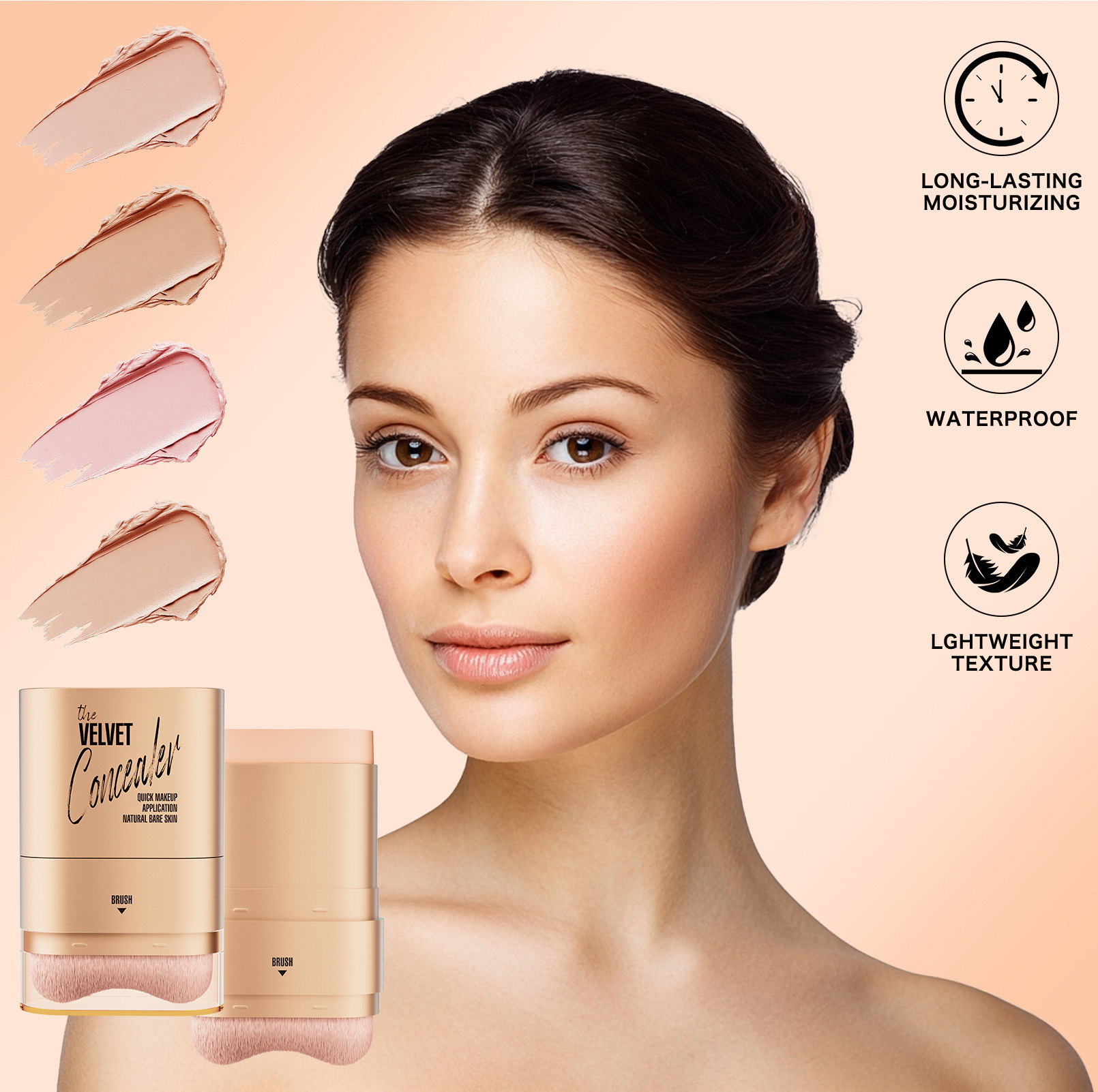 Hellokiss Eraser Abdeckstift Doppelseitig Wasserfest Für Gesicht_voghion.com