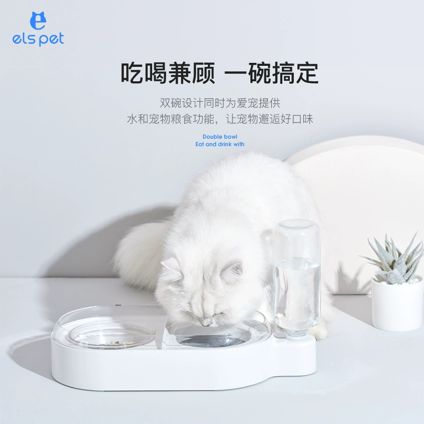 Xiaoyi кошачья миска защита шеи кошачий диспенсер для воды Автоматическая Миска Для Кормления Собаки двойная миска одинарная миска полупрозрачная стеклянная миска оптом