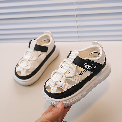 Summer new children's sandals Korean style boys' hollow sneakers 1-6 years old children's trendy casual shoes beach shoes