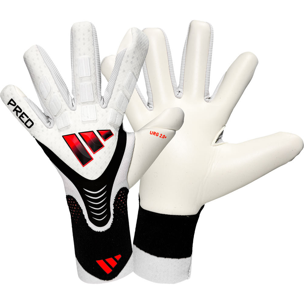 2026 New Black and White World Cup Latex Competition Goalkeeper Gloves for Adults and Children