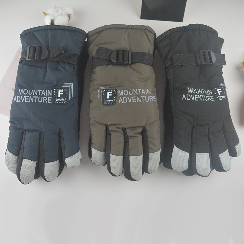 Windproof keep warm winter gloves
