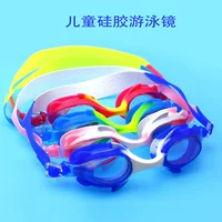 Оптовая Продажа с фабрики Мягкие силиконовые детские плавательные очки Мультяшные рыбы плавательные очки милые мужчины и женщины HD противотуманные очки для плавания