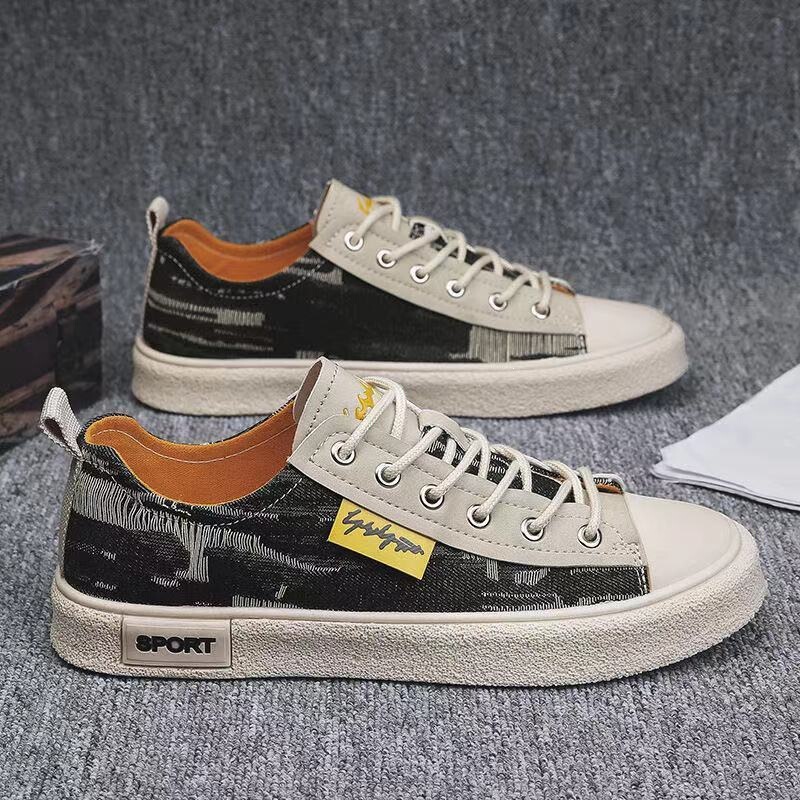 Autumn Men's Sneakers 2021 New High-End Low-Top Shoes Trendy Men's Popular Sports Shoes for Male Students Versatile and Fashionable Autumn Men's Sneakers 2021 New High-End Low-Top Shoes Trendy Men's Popular Sports Shoes for Male Students Versatile and Fashionable
