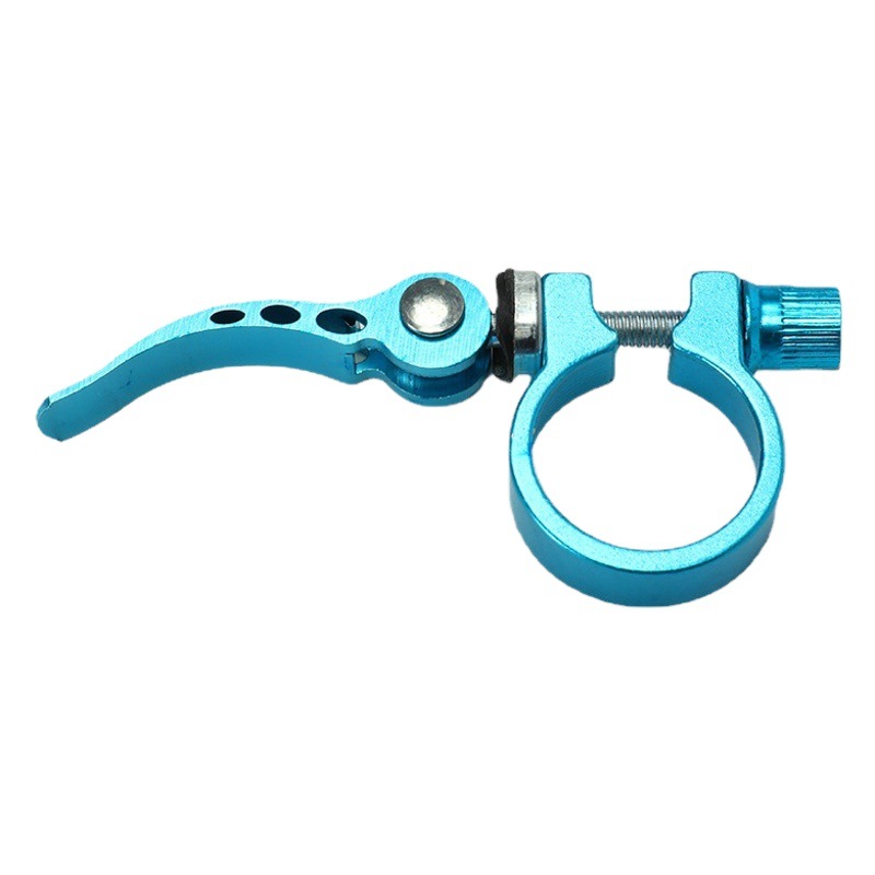 Mountain Bike Road Bike Seat Post Clamp Aluminum Alloy Seat Tube Clamp Ring 28.6 31.8 34.9 Lightweight Cycling