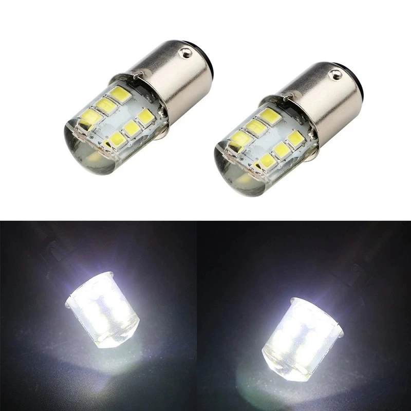 Автомобильный стоп-сигнал, ярко мигающий LED 1157 силиконовый 2835 12 SMD, лампа T20