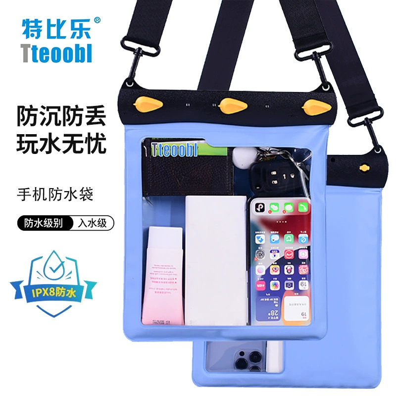 Трансграничный мобильный телефон водонепроницаемая сумка водонепроницаемая сумка через плечо многофункциональная сумка для хранения большой емкости сумка на плечо пляжная сумка дрифт сумка