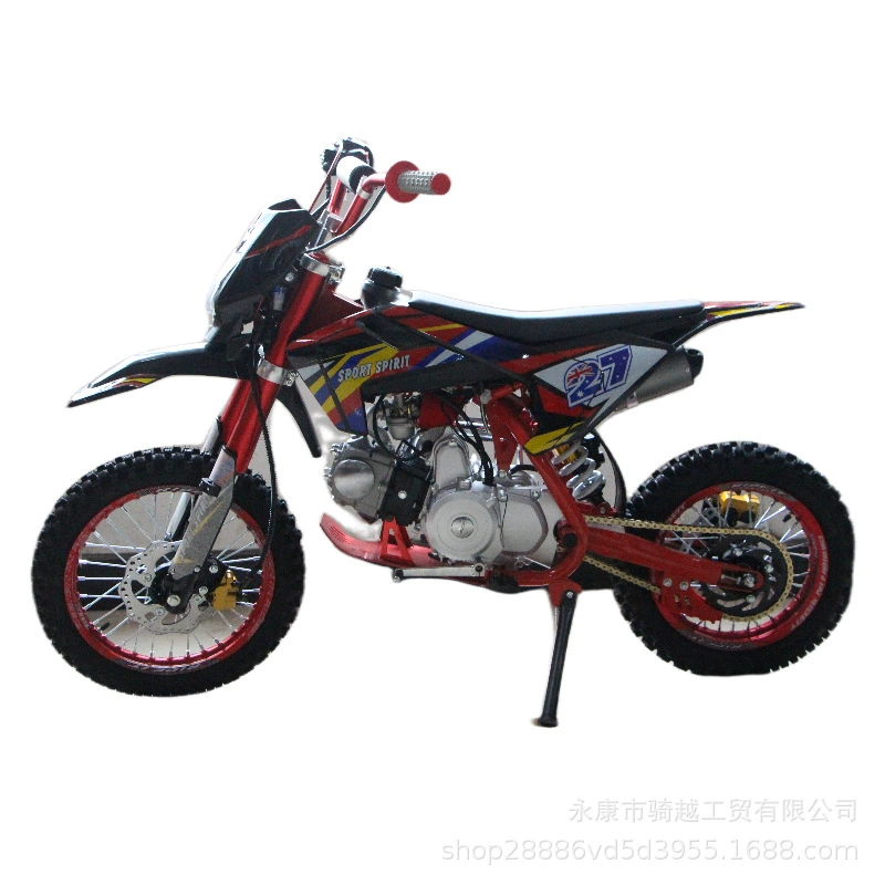 Детский и детский внедорожник двухколесный мотоцикл 110cc-125cc электрический запуск ногой автоматическая муфта