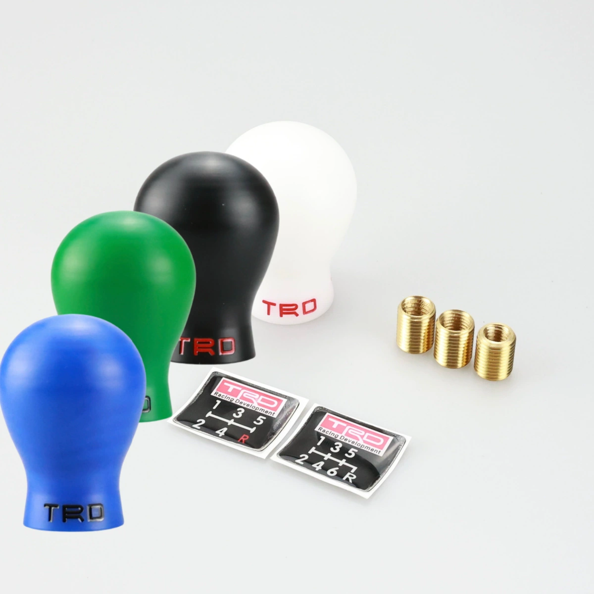 Универсальная модификация аксессуаров для автомобилей Toyota TRD смолы переключение передач головки рулона ручного рулона скорости 5/6