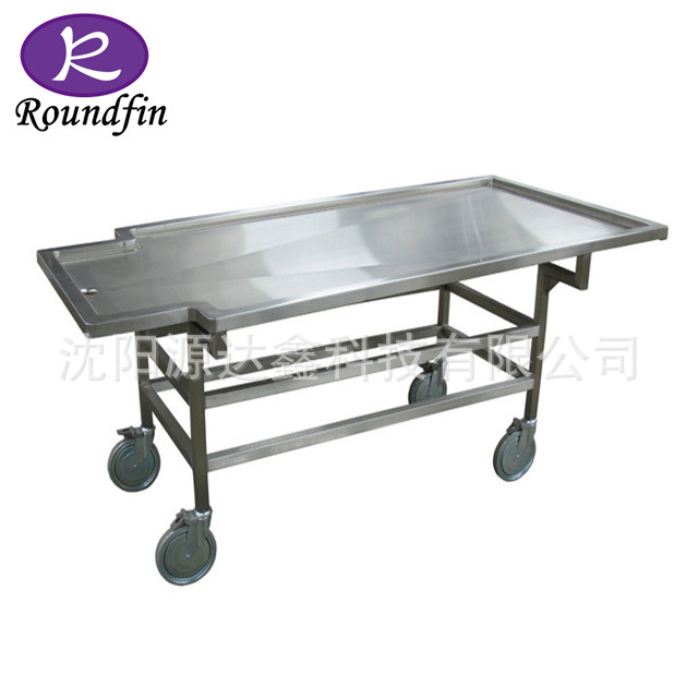 不锈钢解剖尸体运输车尸体转运车