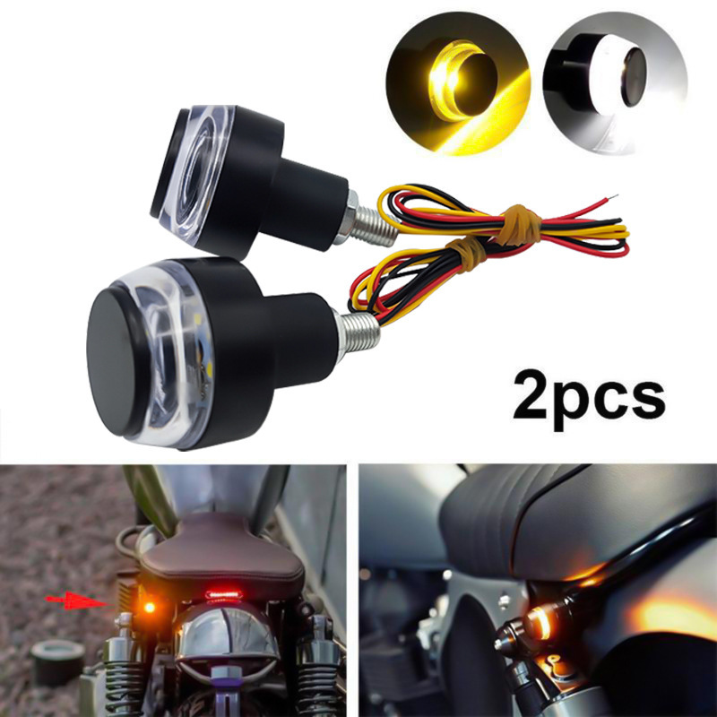 Manual de motocicleta lámpara de dirección plástico LED de alto brillo modificado lámpara de dirección de vehículo de montaña
