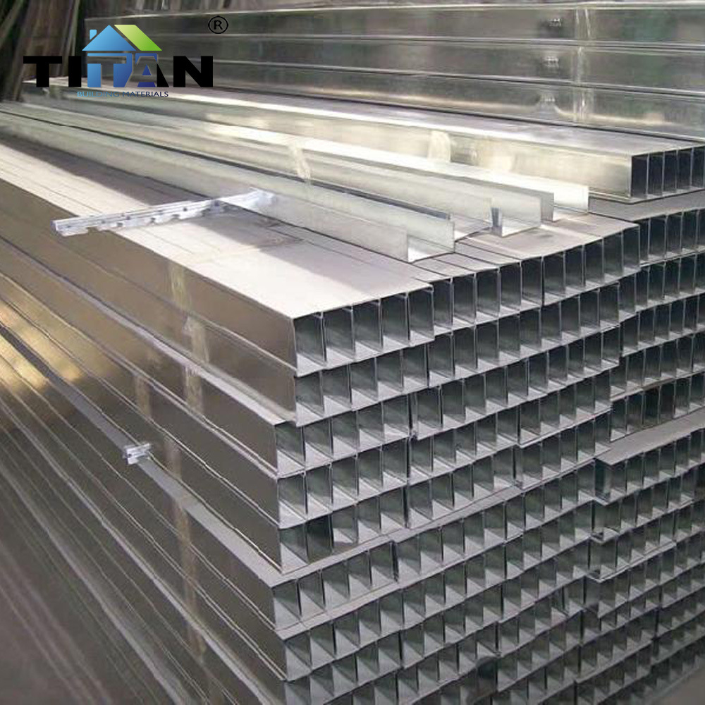 Fabricante de quilla de acero ligero accesorios al por mayor techo colgante edificio accesorios de techo acero ligero villa quilla