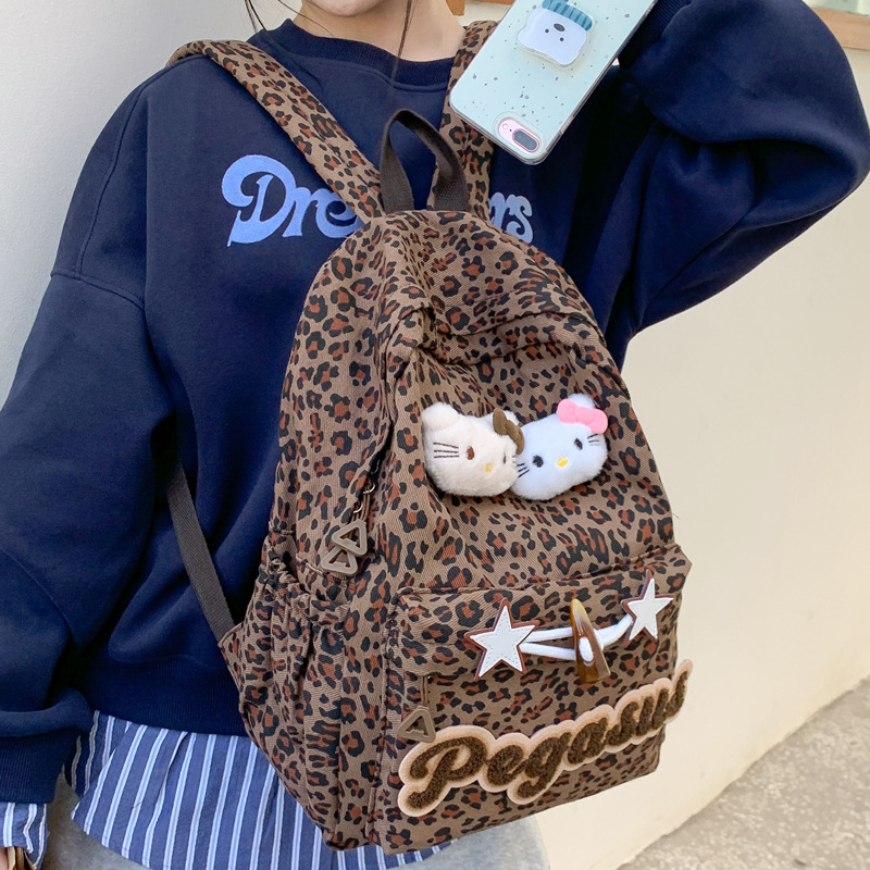 Genuine universal backpack, capacious bag