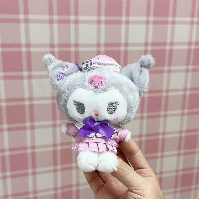 可爱海军水手服kitty 美乐蒂库洛米毛绒玩偶挂件公仔挂饰生日礼物|undefined