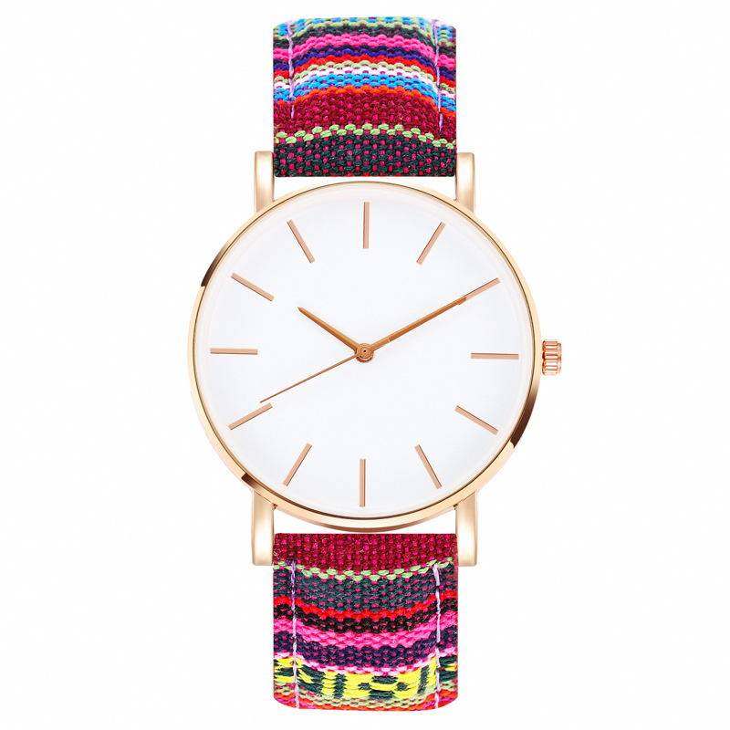 New Creative Daily Accessories Watch Color Strap National Bohemian Style Portable Accessories_voghion.com