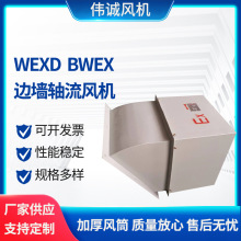 碳钢BWEX/WEXD边墙壁式防爆轴流风机 带45度弯头防虫网边墙轴流风