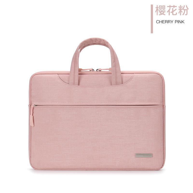 브라이트 실크 옥스포드 천 모델 - 사쿠라 핑크 [트롤리 스트랩 + 숨겨진 핸드백 포함]