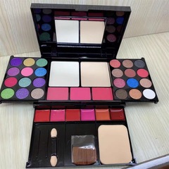 35色多功能彩妝化妝套盒珠光閃粉眼影盤舞台妝演出兒童可用彩妝盒
