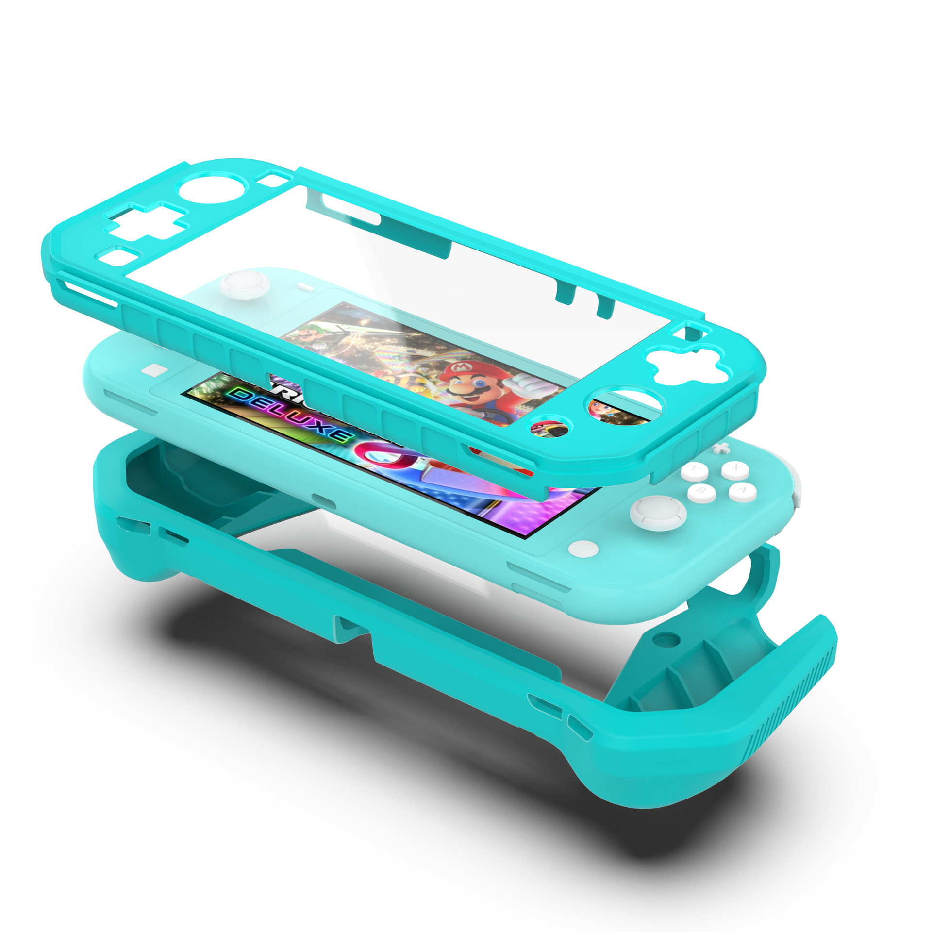 Nintendo switch Lite máquina de juego TPU Shell protector Lite todo incluido cubierta protectora Lite soft shell Accesorios