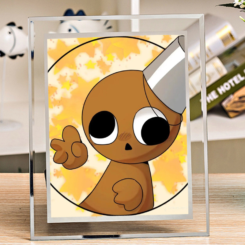 Rhythm Box sprunki Music Game Peripheral Photo Frame Simon Vine Room Office Desktop Decoration Gift