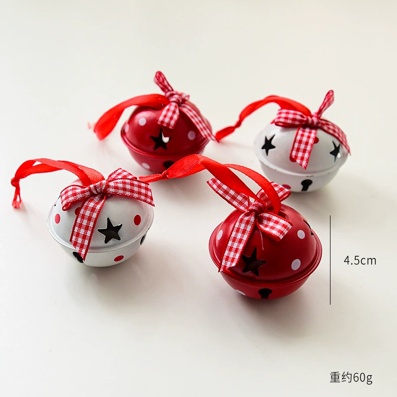 Small bell with bow, Christmas pendant, decorations, (Cross-border trading), handmade