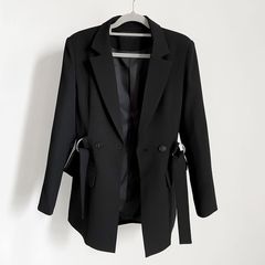 新品春秋季新款设计时尚气质休闲西装2025外套上衣收腰西服雪尼尔