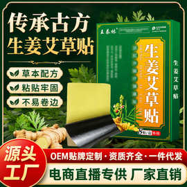 生姜艾草贴颈椎关节疼痛贴膝盖酸痛贴腰椎肩周不适自发热膏贴