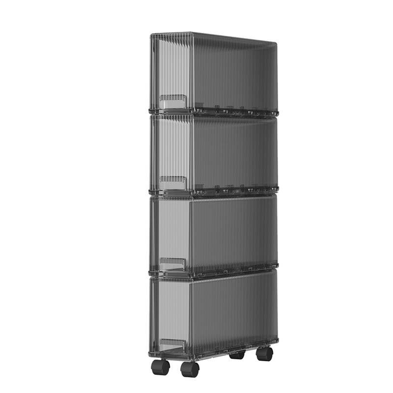 12/13cm浴室用トイレット収納棚トイレ防水シーリング引き出し式超狭い隙間収納ラック