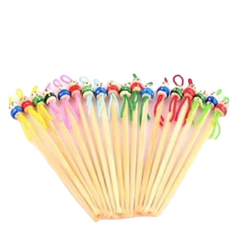 Oreja de bambú de madera Pick oreja de bambú hecha a mano oreja Pick muñeca oreja Pick