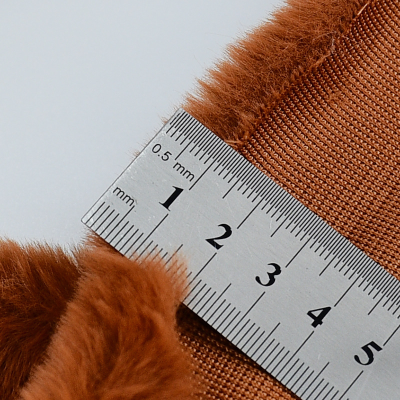 10mm小兔毛 超無光仿兔毛布料寵物用品鞋材箱包服裝毛絨玩具面料 3