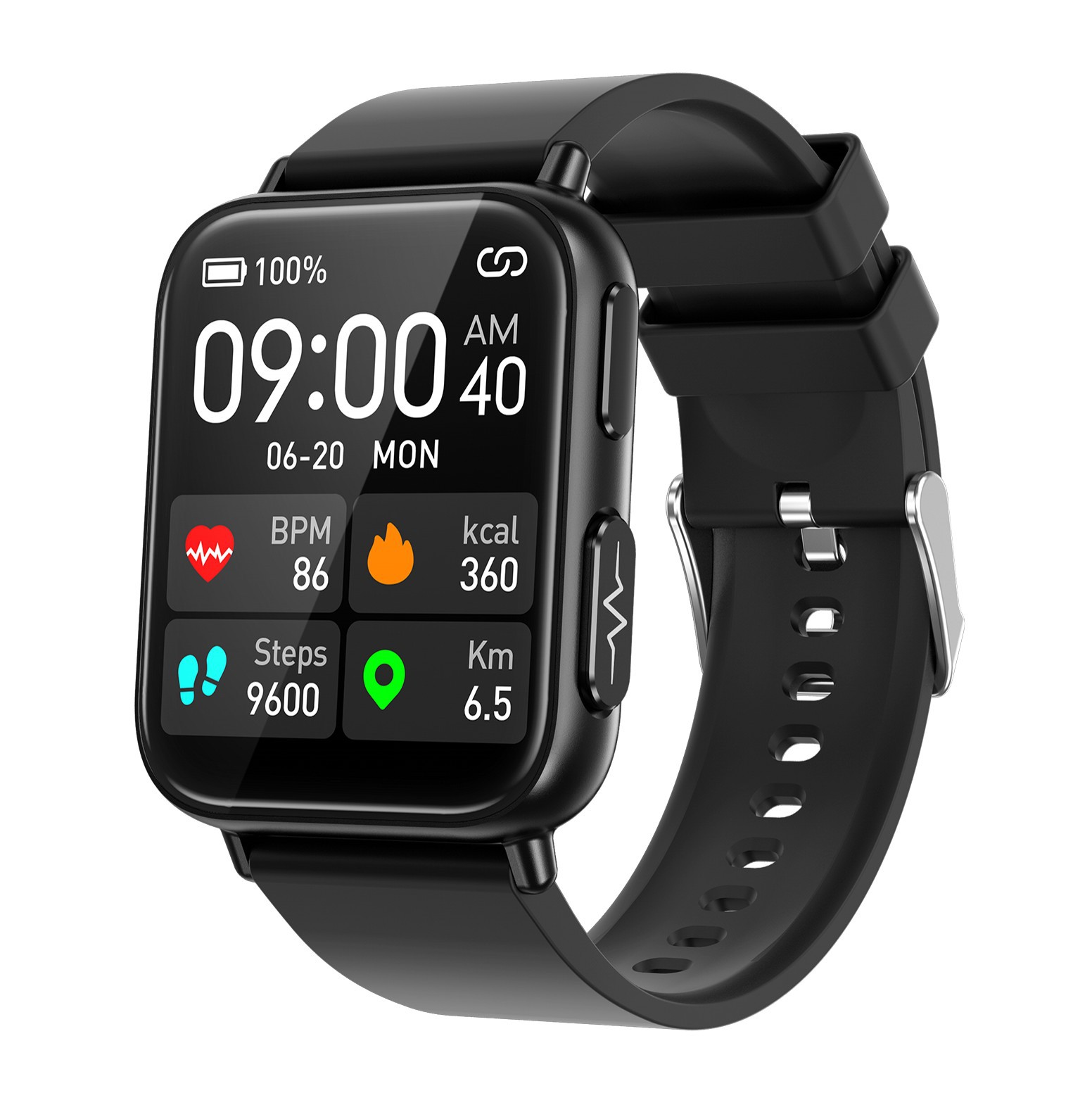 Cross-border New TK10 Smart Watch ECG Heart Rate Blood Pressure Blood Oxygen Body Temperature Sports Health Bracelet Call Reminder
