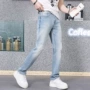 弹力小脚修身春夏牛仔裤