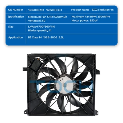 A1635000293 A1635000393 Fan