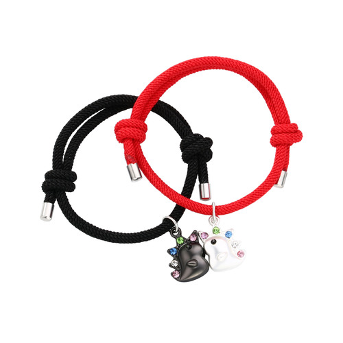 Cross-border Bestselling Unicorn Couple Bracelets: Magnetic Attraction, Fade-Resistant Unisex Bracelet Set—Wholesale Jewelry Items