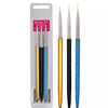 Drawing pens for manicure, metal lip pencil to create lines, 3 pieces, 3 pieces