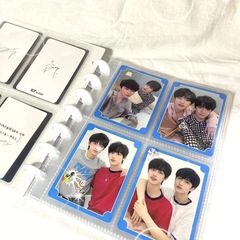 RINGNOTE idol star album photo card 3-inch polaroid mushroom hole loose-leaf photo album star chasing storage book