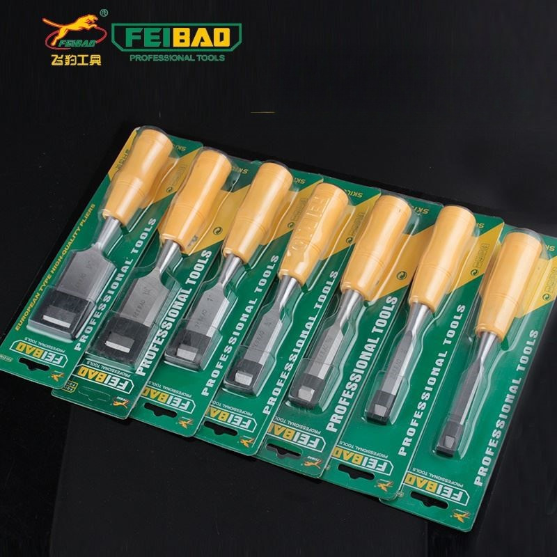 木工凿飞豹穿心敲击柄木工凿木工工具钊子平凿雕刻扁凿扁铲开槽凿